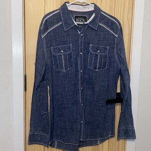 Buckle BLACK button down XLT